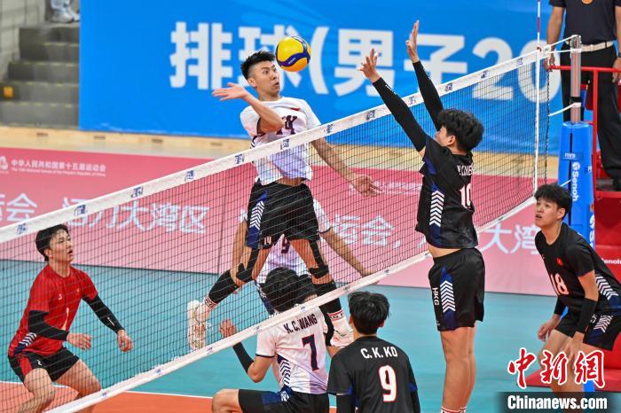 广州举行的十五运会排球