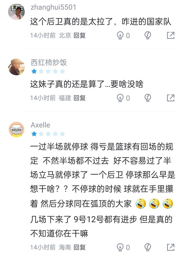 中国女篮险胜捷克 张曼曼表现引争议