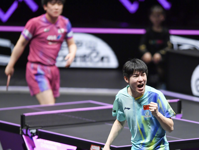 张本智和重庆赛半决赛爆冷不敌国乒小将 温瑞博