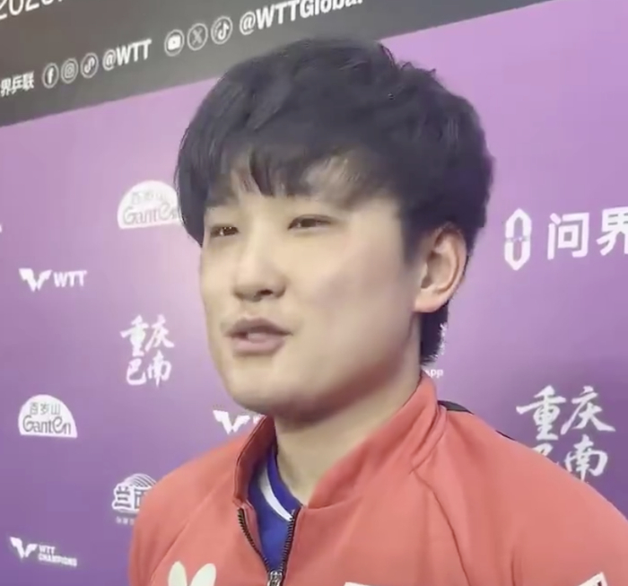 张本智和重庆赛半决赛爆冷不敌国乒小将 温瑞博