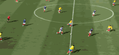 杜埃首秀梅开二度助法国3-1胜哥伦比亚